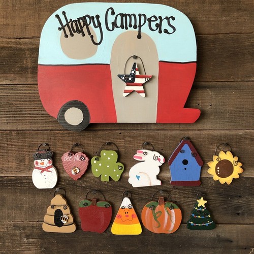 Seasonal camper - camper,